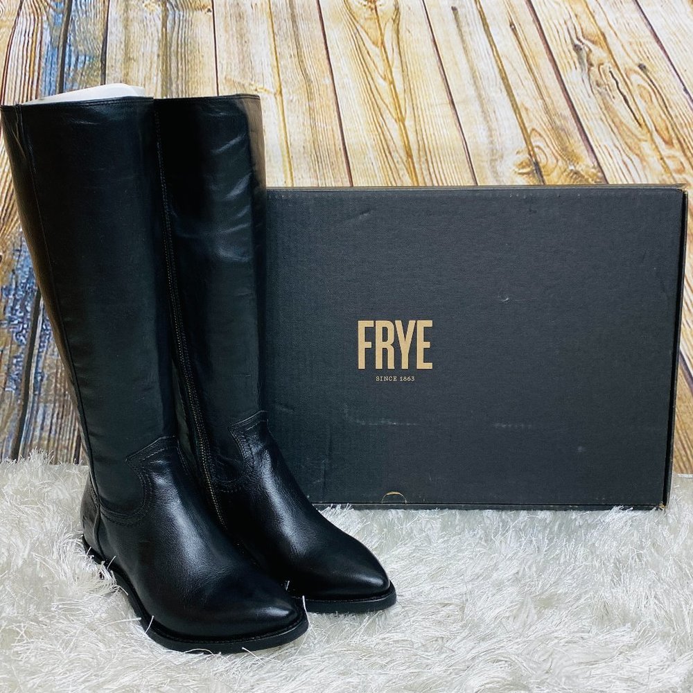 FRYE Women's Billy Inside Zip Tall Western Boots